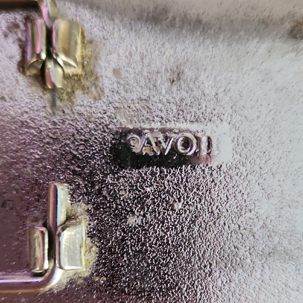 Avon Youth Silver Finish Saddle Belt Buckle 3" - Picture 3 of 4